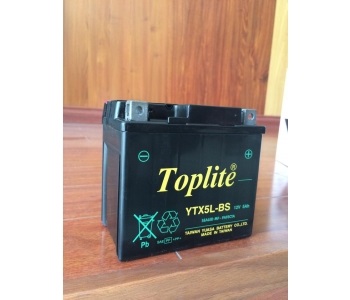 ắc quy Toplite YTX5-BS 1